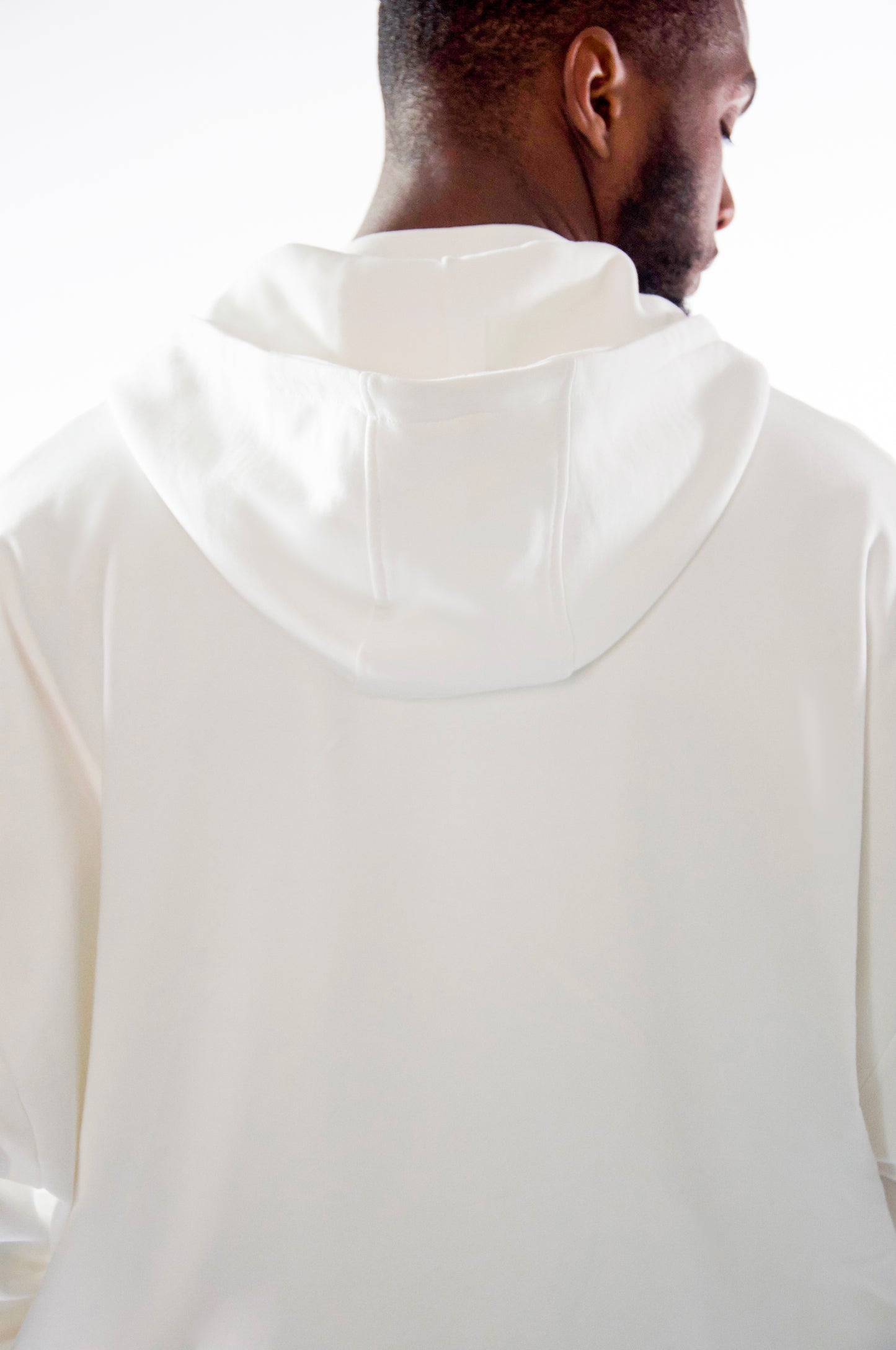 SAVAGI Basic Zip-Hoodie Off-White