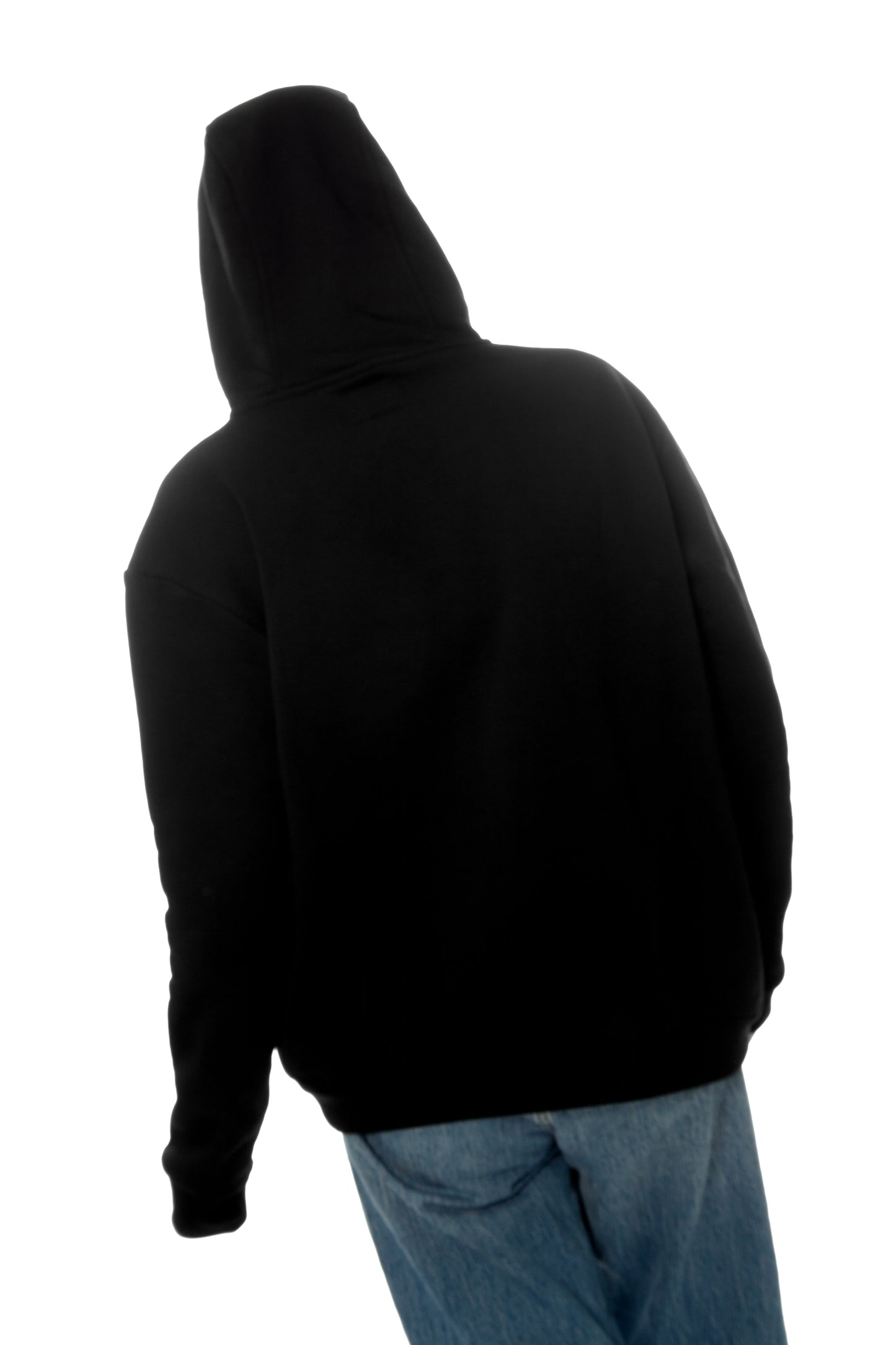 SAVAGI XI Embroidered Logo Hoodie Black