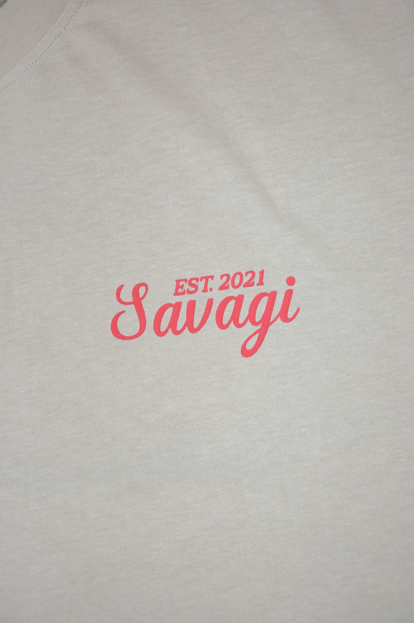 SAVAGI P&W Cream TEE