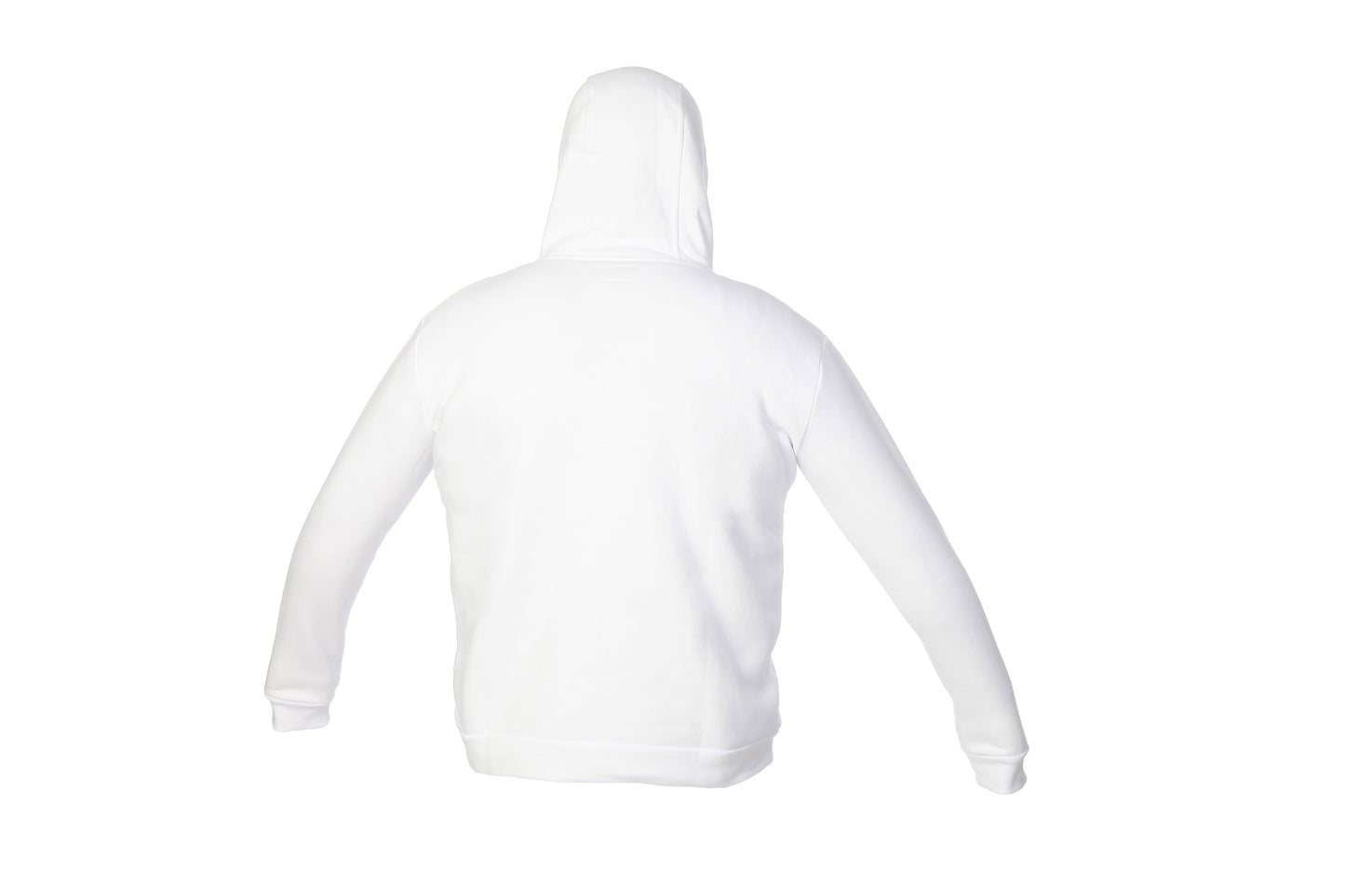 SAVAGI XI Embroidered Logo Hoodie White